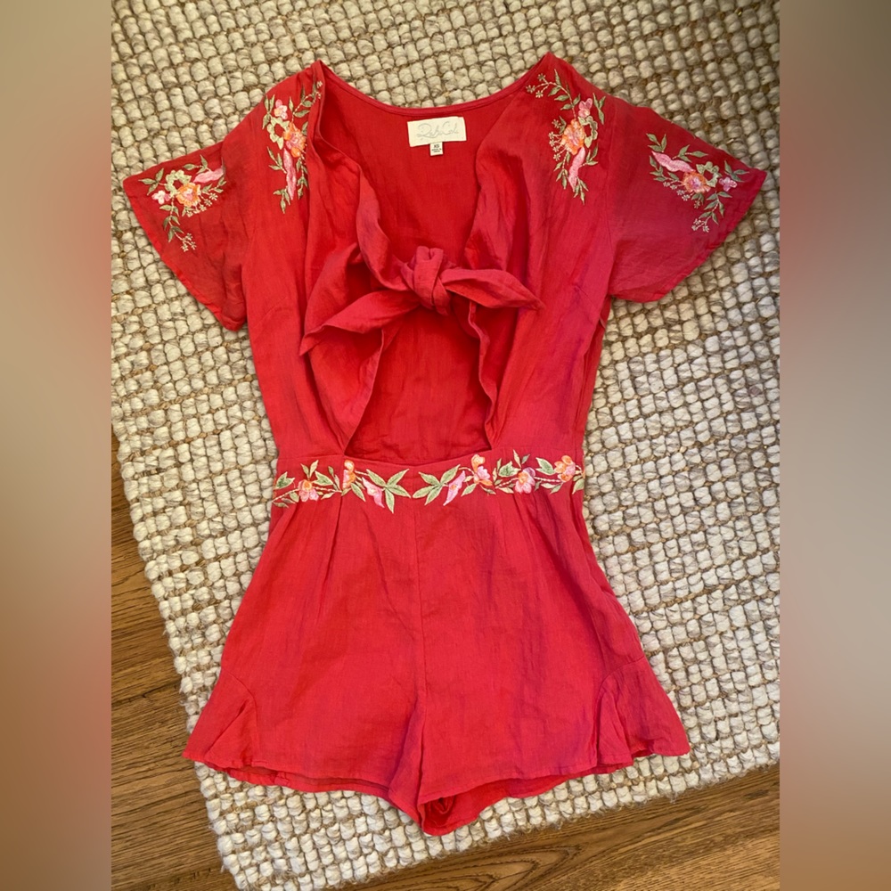 Pink romper